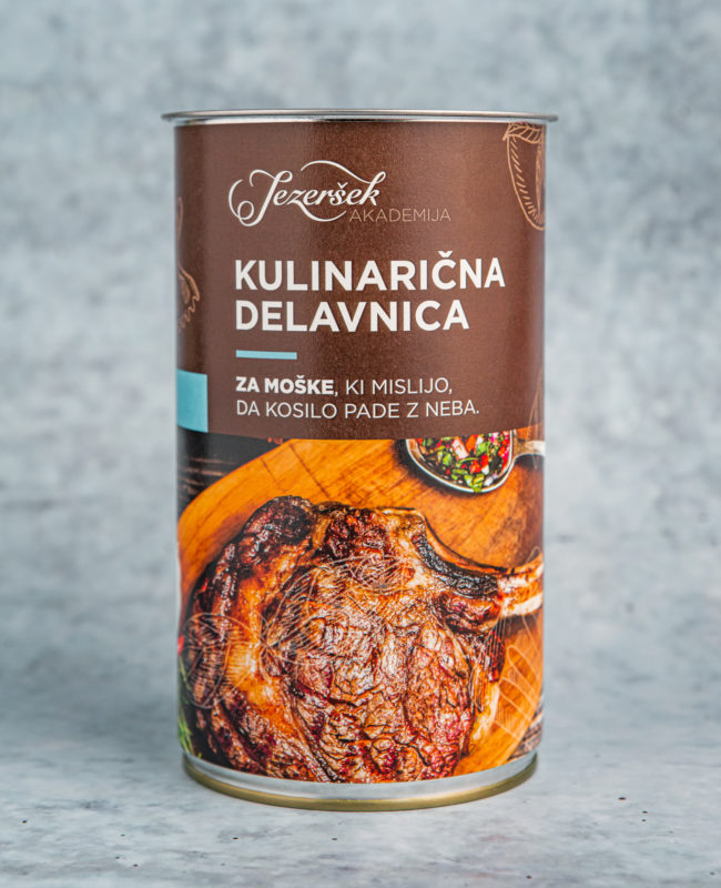 Alt=''Za moške, ki mislijo, da kosilo pade z neba (Darilne pločevinke)''