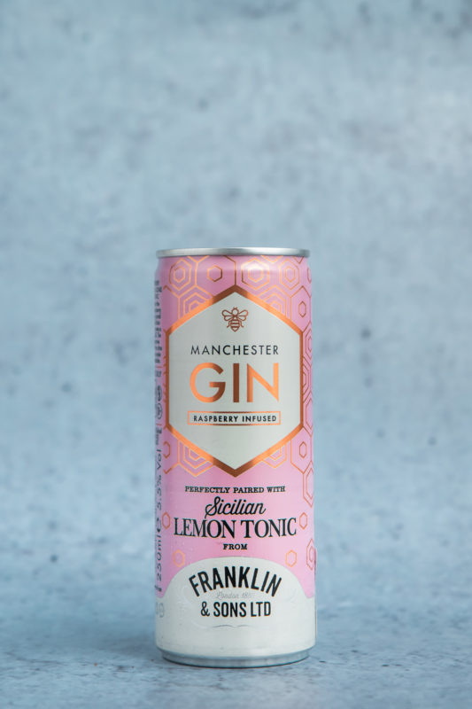 Alt=''Franklin Indian Tonic & Manchester pink gin (Žgane pijače)''